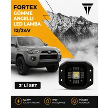 C9 Fortex Gömme Angellı LED Lamba 12/24V 2' Li Set