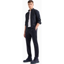Armani Exchange Erkek Normal Bel Dar Paça Klasik Kesim Cep Detay Lacivert Pantolon 8NZP20 ZN1RZ-1583