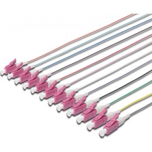 Digitus Dıgıtus DK-25332-02-4 Fo Pigtail Set 12 Pcs, Lc,mm Om4 50/125  Ae