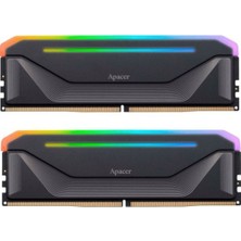 Apacer Nox Rgb 32GB 2X16GB 6000MHZ CL38 Ddr5 Gaming Ram (AH5U32G60C622NBAA-2)