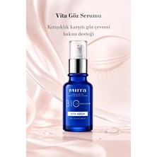Mırra Vita Göz çevresi Serumu Yaşlanma ve Kırışıklık karşıtı Göz altı bakım Peptit Niacinamide
