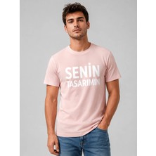 Sawk Kişiye Özel Baskılı 30/1 Kısa Kol T-Shirt Kendin Tasarla Yazılı Fotoğraflı Tasarımlı
