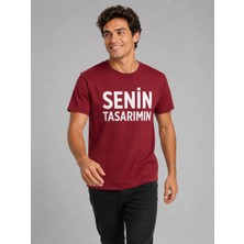 Sawk Kişiye Özel Baskılı 30/1 Kısa Kol T-Shirt Kendin Tasarla Yazılı Fotoğraflı Tasarımlı