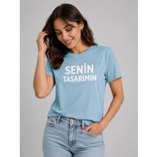 Sawk Kişiye Özel Baskılı 30/1 Kısa Kol T-Shirt Kendin Tasarla Yazılı Fotoğraflı Tasarımlı