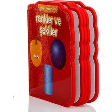 Net Turistik Yayınları Yumuşak Kitaplarım Renkler ve Şekiller Eğlenceli Bulmaca Kitabı