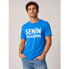 Sawk Kişiye Özel Baskılı 30/1 Kısa Kol T-Shirt Kendin Tasarla Yazılı Fotoğraflı Tasarımlı