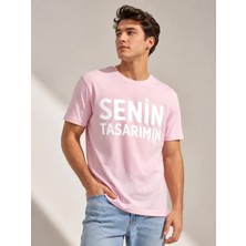 Sawk Kişiye Özel Baskılı 30/1 Kısa Kol T-Shirt Kendin Tasarla Yazılı Fotoğraflı Tasarımlı