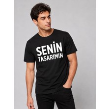 Sawk Kişiye Özel Baskılı 30/1 Kısa Kol T-Shirt Kendin Tasarla Yazılı Fotoğraflı Tasarımlı