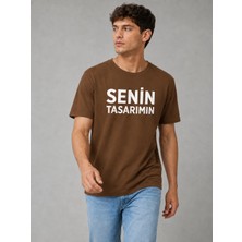 Sawk Kişiye Özel Baskılı 30/1 Kısa Kol T-Shirt Kendin Tasarla Yazılı Fotoğraflı Tasarımlı