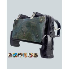 Mobil Fps Oyunlar Için Dört Parmak Uyumlu Gamepad