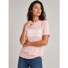 Sawk Kişiye Özel Baskılı 30/1 Kısa Kol T-Shirt Kendin Tasarla Yazılı Fotoğraflı Tasarımlı