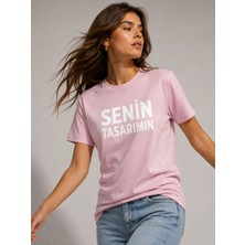 Sawk Kişiye Özel Baskılı 30/1 Kısa Kol T-Shirt Kendin Tasarla Yazılı Fotoğraflı Tasarımlı