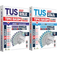 Karakutu Yayınları 2027 TUS Temel&Klinik Tıp Bilimleri ÖSYM Çıkmış Soru Tıpkı Basım Son 7 Yıl 24lü Deneme Kitapçığı