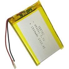 454261 3.7V 1500 Mah Li-Polymer Pil (DEVRELI/1.5A)