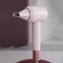 Pembe Bldc Turbo Motor Saç Kurutma Makinesi 1500W3-KDM.HIZ4-KDM.ISIAYAR=SICAK-ILIK-HAFİF-SOĞUK