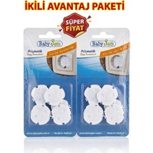 Babyjem Bebek ve Çocuk Güvenliği Için Prizmatik 6 Adet 2'li Avantaj Paketi