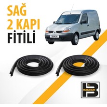 B&M Kauçuk Renault Kango Panelvan (1998-2007) Sağ Ön ve Arka Kapı Fitili BM02003
