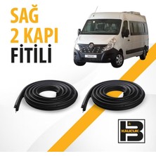 B&M Kauçuk Renault Master (2015-2017) Sağ Ön ve Arka Kapı Fitili BM01960
