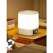 Greentech Şarjlı Saatli Masa ve Gece Lambası / GT-CL10