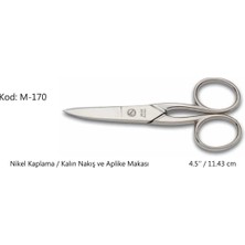 Rose Europe Kalın Nakış Makası Süper Kalite No:4.5 11,43 cm