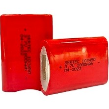 103450 Li-Ion 3.7V 1800MAH Prizmatik Şarjlı Pil
