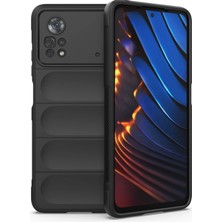 Aletools    Poco X4 Pro 5g Kılıf Optimum Silikon - Siyah