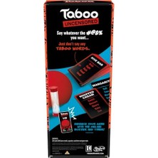 Taboo Sansürsüz Tabu Parti Oyunu | Sadece Yetişkinlere Özel | Ingilizce Versiyonu | 18 Yaş ve Üzeri | 4+ Oyuncu | Yaklaşık 20 Dakika | Yetişkinler Için Grup Oyunu