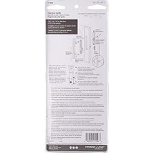 Prime-Line C 1043 Diecast Anahtarsız Veranda Sürgülü Kapı Kolu Seti 1 Inç Ila 1-1/8 Inç Kalın Sürgülü Cam Kapılar, Siyah (Tekli Paket)