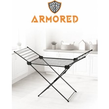 Armored Home Product Zırhlı-Kırılmaz Çamaşır Kurutmalığı Sağlam ve Extra Kalın Borulu AR-301