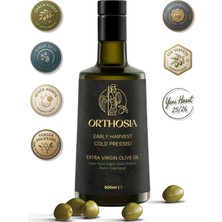 Orthosia Premium Memecik Erken Hasat Soğuk Sıkım Natürel Sızma Zeytinyağı 500 ml