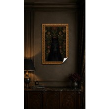 Sihirli Tahta Statik Tutunma Özellikli Tablo - Poster Hayvan (Model-33)