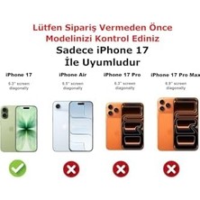 Yake Store - iPhone 17 ile Uyumlu Apple Kılıf Içi Kadife Ekran ve Kamera Yükseltili Lansman Silikon Koruyucu Kapak