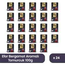 Efor Çay Efor Tomurcuk Bergamot Aromalı Siyah Çay 100 gr – 24\'lü Koli