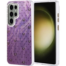 Aletools   Samsung Galaxy S25 Ultra Kılıf Blade Aynalı Desenli Kapak - Desen 2