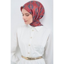 Armine Twill Ipek Eşarp Bordo, Irmak Mavisi, Havalı Sarı