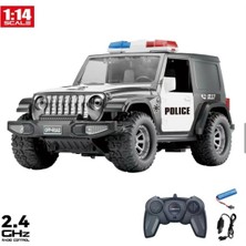Miniko Kids Kablosuz Kumandalı Kaliteli Şarjlı Jeep Polis Araba
