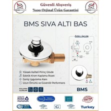 Bms Zaman Ayarlı Sıva Altı Bas 3/4 - Orjinal Ürün - %100 Prinç