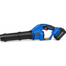 Hyundai HBL201 20V Çift Akülü Üfleme Makinesi 2X4.0AH Bataryalı Kömürsüz Blower