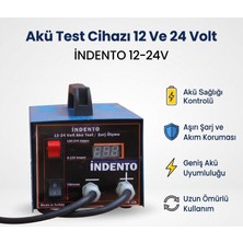 Indento Akü Test cihazı 12 ve 24 Volt