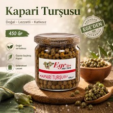 Ege'den Her Yere Kapari Turşusu Doğal Ev Yapımı Farklı Gramajlarda Tercih Sizin (450 gr ve 850 Gr)