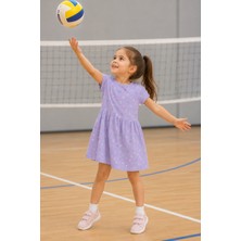 Baby Hola 5-8 Yaş Kız Çocuk %100 Pamuk Yazlık Penye Elbise 09362