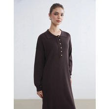 Lc Waikiki Yeni Sezon Polo Yaka Triko Elbise