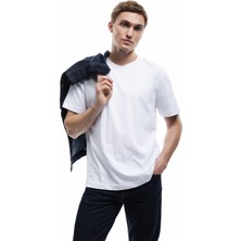 Koton Pamuklu Kısa Kollu Regular Fit Bisiklet Yaka Basic Tişört