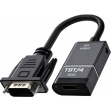 Pmr USB Type-C Thunderbolt To VGA Adaptör Görüntü Aktarım Dönüştürücü Vc-01