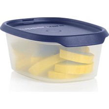 Tupperware Tek Dokunuş Gıda Saklama 540ML Gece Mavisi
