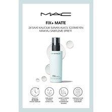 M.A.C Fix+ Matte 24 Saat Kalıcılık Sunan Alkol Içermeyen Makyaj Sabitleme Spreyi - Mat Bitişli 100 ml