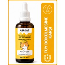 Cat Mom Kediler Için Tüy Dökülmesini Azaltıcı ve Tüy Sağlığını Destekleyici Multivitamin Damla