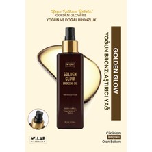 W-Lab Cosmetics Golden Glow Yoğun Bronzlaştırıcı Yağ 200 ml