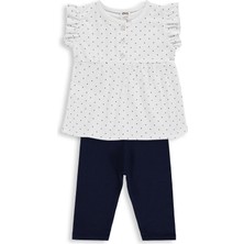 Civil Baby Puan Empirme 6-18 Ay Takım - Lacivert