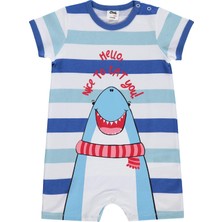 Civil Baby Nice To Eat You Baskılı 6-18 Ay Tulum - Beyaz